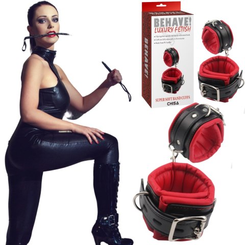 Kajdanki na ręce miękkie bondage bdsm krępowanie Behave