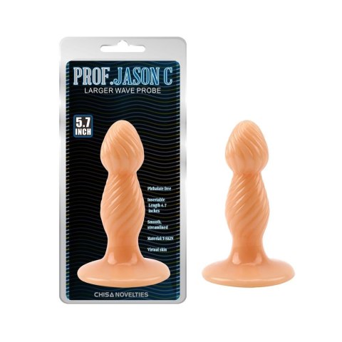 Korek analny duży plug sex zatyczka do pupy 14cm Prof.Jason C