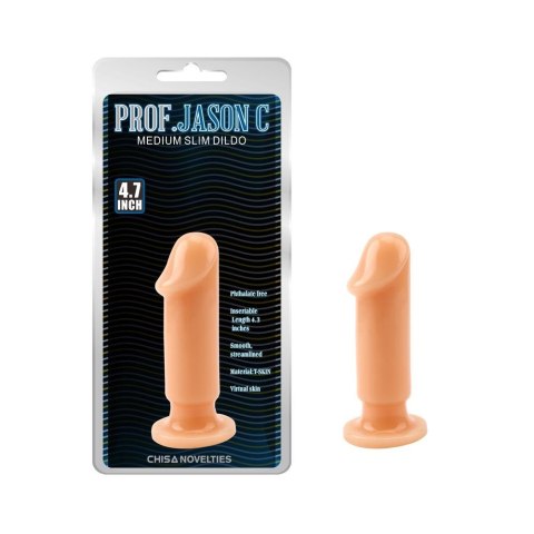 Korek analny plug realistyczna zatyczka penis 12cm Prof.Jason C