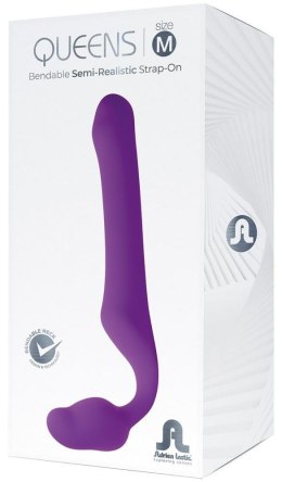 Strap On dildo bez paska z miękkiego silikonu 20cm Adrien Lastic