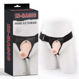 Uprząż na penisa pusta przedłużka strap-on 19cm HI-Basic