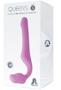 Wodoodporny strap -on dildo silikonowe 18,4 cm Adrien Lastic