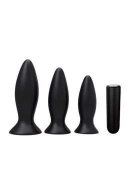 Zestaw do trenngu analnego 3x korek wibrujący Dream Toys