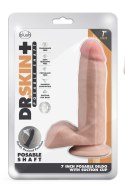 Duży miękki realistyczny penis z przyssawką 17 cm Blush