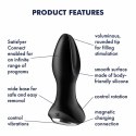 Plug-Vibrator Rotation Plug 2 Connect App (Black) Satisfyer