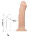 Giętki miękki realistyczny silikonowy penis dildo Strap-on-me