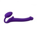 Podwójne dildo fioletowe sex lesbijski 29,8 cm Strap-on-me