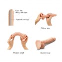 Realistyczne dildo sliding skin vanilla m Strap-on-me