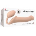 Strap-on podwójna penetracja gładkie dildo silikon Strap-on-me