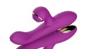 Dual Vibrator with Sucking Function Purple Boss Series Cute