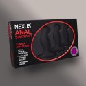 Zakrzywione silikonowe korki zatyczki analne plug Nexus