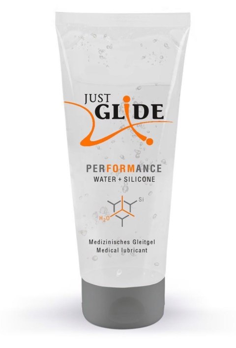 Żel nawilżający poślizgowy silikon lubrykant 200ml Just Glide