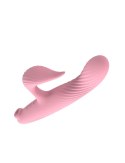 3 in 1 Thrusting Vibrator PINK B - Series Cute