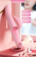 3 in 1 Thrusting Vibrator PINK B - Series Cute