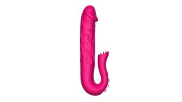 Realistic Tongue Stimulating Dildo Vibrator B - Series Cute