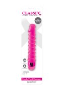 Candy Twirl Massager Pink