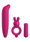 Couples Vibrating Starter Kit Pink