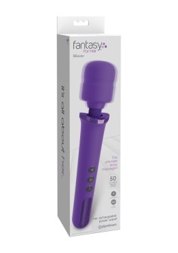 Her Rechargeable Power Wand Purple