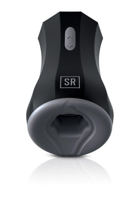 Silicone Twin Turbo Stroker Black