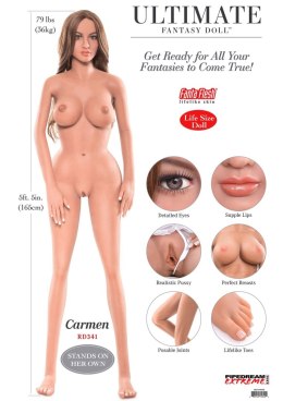 Ultimate Fantasy Dolls Carmen Caramel skin tone