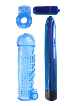 Ultimate Pleasure Couples Kit Blue