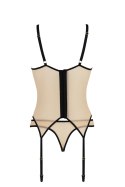 Bielizna-DENERYS CORSET beige L/XL Casmir