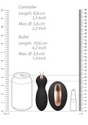 Dual Vibrating Toy - Purity - Black Elegance