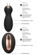 Dual Vibrating Toy - Purity - Black Elegance