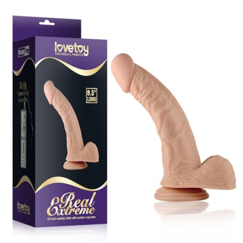 Erotyczne dildo giętki penis na przyssawce orgazm Lovetoy