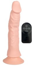 Giętkie elastyczne żylaste dildo z wibracjami 21,5 Nature Skin