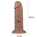 Gigantyczne dildo z przyssawką wyżyłowane 26,5 cm Lovetoy