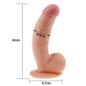 Grube dildo żylaste penis z jądrami przyssawką Lovetoy