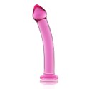 Lekko zakrzywione dildo proste różowe 18,5 cm Lovetoy