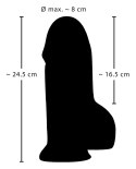 Grube duże realistyczne dildo z przyssawką 24,5 cm Realistixxx