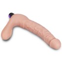 Podwójne dildo z wypustkami strap-on realistyczny Lovetoy