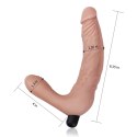 Podwójne dildo z wypustkami strap-on realistyczny Lovetoy