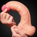 Giętki realistyczny żylasty penis silikonowe dildo Lovetoy