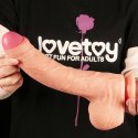 Giętkie realistyczne dildo z przyssawką penis 28cm Lovetoy