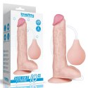 Żylaste dildo penis funkcja wytrysku pompowane 25 Lovetoy