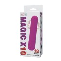 Mini wibrator podręczny sex masażer 10 trybów 9 cm BAILE