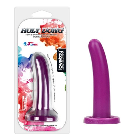 Dildo do strap-ona zabawy silikonowy fiolet 11 cm Lovetoy