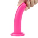 Silikonowe dildo do strap-ona sex analny różowe Lovetoy