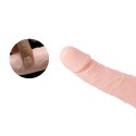 Wibrujący strap-on odczepiane realistyczne dildo BAILE