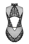 Body ze stójką prześwitujące Corsetti Sagen S/M LivCo Corsetti Fashion