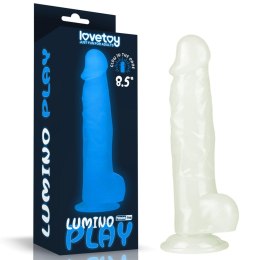 Dildo led giętkie duży penis podświetlany 21,5 cm Lovetoy