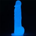 Dildo led giętkie duży penis podświetlany 21,5 cm Lovetoy