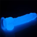 Dildo led giętkie duży penis podświetlany 21,5 cm Lovetoy