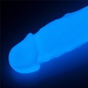 Dildo led giętkie duży penis podświetlany 21,5 cm Lovetoy