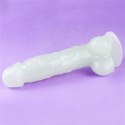 Dildo led giętkie duży penis podświetlany 21,5 cm Lovetoy