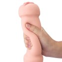 Masturbator z dwoma końcówkami mięciutki 20 cm Lovetoy